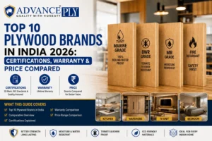 top 10 plywood brands in india 2026 certifications warranty price compared guide explained by advance ply Top 10 Plywood Brands in India 2026: Certifications, Warranty & Price Compared Guide Explained by Advance Ply