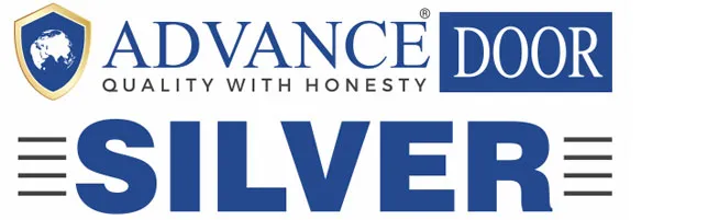 advance Door Silver Logo