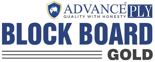 advance Ply Block Board Gold Logo