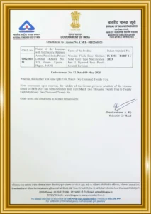 IS 2202 Part 1 : 2023 Certified