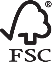 fsc logo Forest Stewardship Council (FSC) certification logo