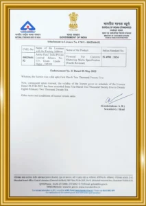 IS 4990 : 2024 Certified